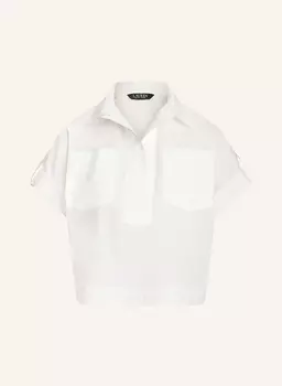 Блузка рубашка Lauren Ralph Lauren, белый