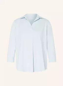 Блузка рубашка Лола с рукавами 3/4 Thylie, голубой