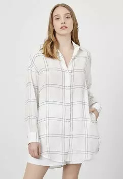 Блузка-рубашка LONG SLEEVE Just Like You, цвет white