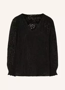 Блузка-рубашка maje, черный