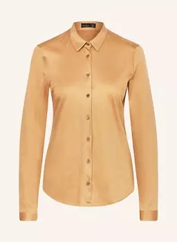Блузка-Рубашка Malis из трикотажа Van Laack, коричневый