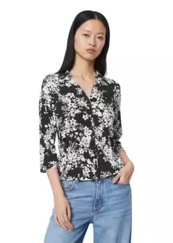 Блузка-рубашка Marc O'Polo, черно-белый