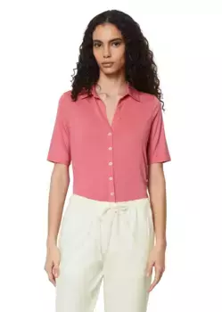 Блузка-рубашка Marc O'Polo "из LENZING ECOVERO", красный