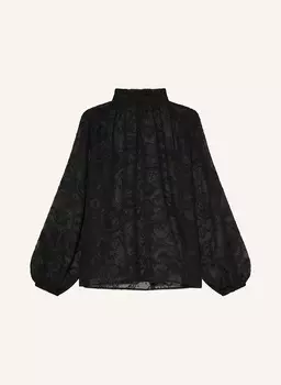 Блузка рубашка Mrs & Hugs, черный