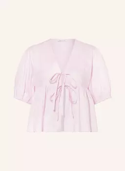 Блузка рубашка Mrs & Hugs, розовый