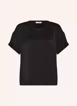 Блузка-рубашка mschmaluca Msch Copenhagen, черный