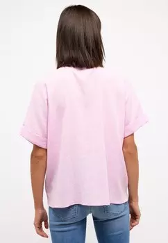 Блузка-рубашка Mustang, фиолетовая