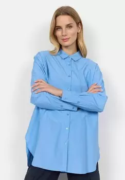 Блузка-рубашка NETTI Soyaconcept, цвет crystal blue