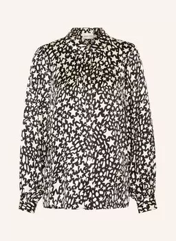 Блузка-Рубашка Нина из атласа Fabienne Chapot, черный