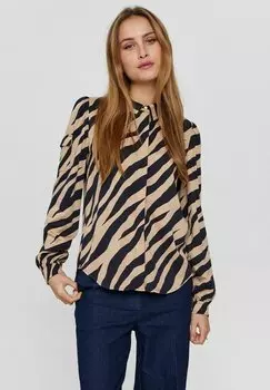 Блузка-рубашка NUVILLE Nmph, цвет sesame
