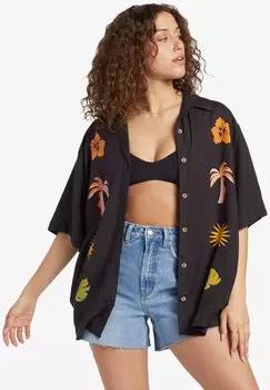 Блузка-рубашка ON VACATION Billabong, цвет black