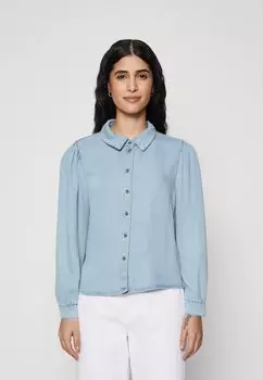 Блузка-рубашка ONLBILLIE LIFE ONLY Petite, цвет light blue denim