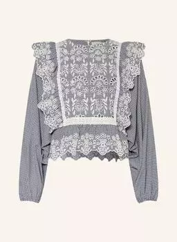 Блузка-Рубашка Orazio с ажурным кружевом Weekend Max Mara, мультиколор