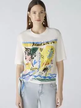 Блузка-Рубашка Oui, экрю