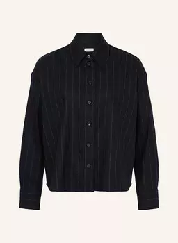 Блузка-рубашка оверсайз seidensticker, цвет DUNKELBLAU/HELLGRAU