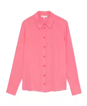Блузка Рубашка Patrizia pepe 8c0687 a8i1 из крепа Patrizia Pepe, розовый