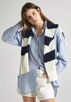 Блузка-рубашка PHILLY Pepe Jeans, цвет blue