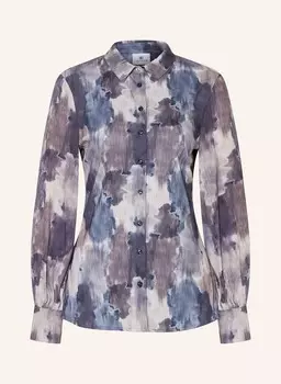 Блузка-Рубашка пиа из микса материалов Desoto, серый