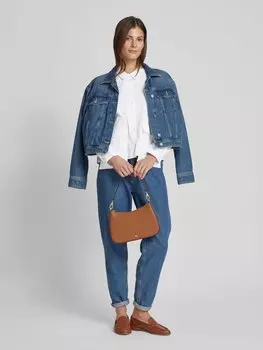 Блузка-рубашка прямого кроя с карманами с клапанами Smith and Soul, белый