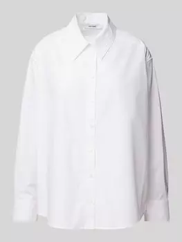 Блузка-рубашка прямого кроя с манжетами, модель «EVONNE» Ivy Oak, белый