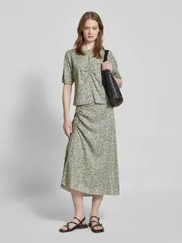 Блузка-рубашка прямого кроя со сборками, модель «EWANIAA WATERDROP» Armedangels