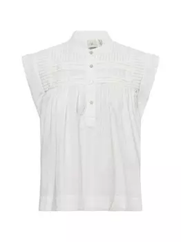 Блузка-Рубашка яскарли Y.A.S, белый