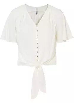 Блузка-рубашка Rainbow, белый