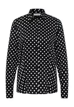 Блузка-рубашка REGULAR FIT ETERNA, черный