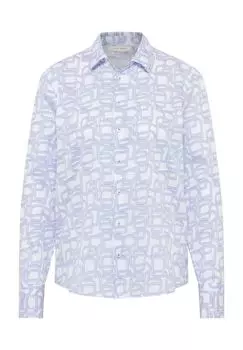 Блузка-рубашка REGULAR FIT ETERNA, синий