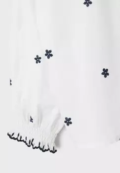 Блузка-рубашка Regular Fit Name it, ярко-белая