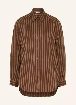 Блузка-Рубашка с драгоценными камнями Sandro, коричневый