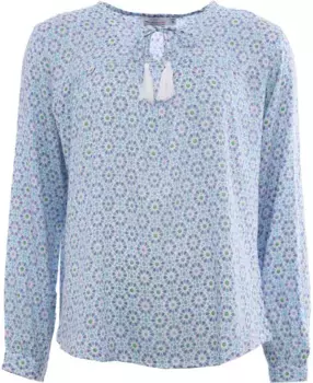 Блузка-рубашка с двумя сердечками Zwillingsherz, синий