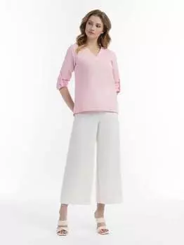 Блузка-Рубашка с кружевом Usha, розовый