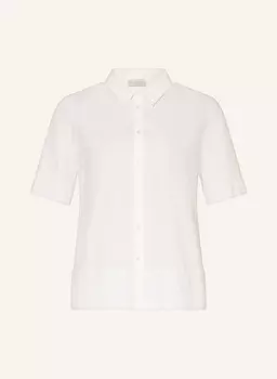 Блузка-Рубашка с льном Milano Italy, белый