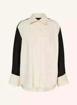 Блузка-Рубашка с льном Sandro, мультиколор