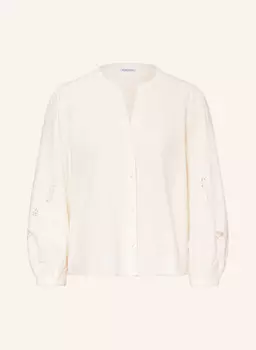 Блузка-Рубашка с льном Seidensticker, экрю