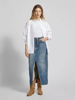 Блузка-рубашка с накладным нагрудным карманом Scotch & Soda, белый