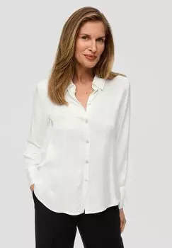 Блузка-рубашка s.Oliver BLACK LABEL, цвет creme