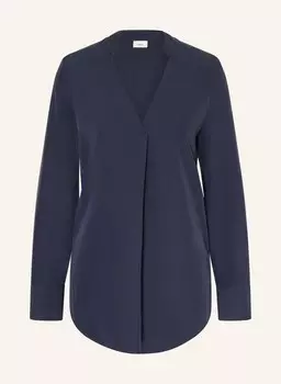 Блузка рубашка S.Oliver Black Label, синий