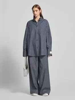 Блузка-рубашка с планкой на пуговицах Karo Kauer