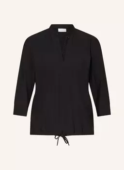 Блузка-Рубашка с рукавами 3/4 и драгоценными камнями Sportalm, черный