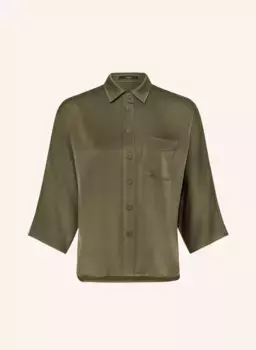 Блузка-рубашка с рукавами 3/4 Windsor., зеленый