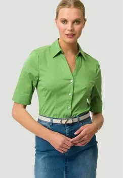 Блузка-рубашка с рукавами до половины, женская zero, цвет Forest Green
