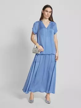 Блузка-рубашка с V-образным вырезом «Хизер» LOLLYS LAUNDRY