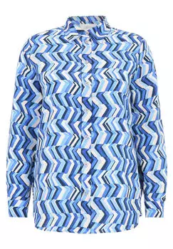 Блузка-Рубашка с воротником Cartoon, синий