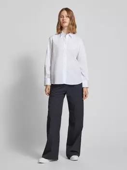 Блузка-рубашка с застежкой на пуговицы, модель «REGU» Mango, кремовый