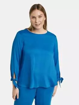 Блузка-Рубашка Samoon, синий