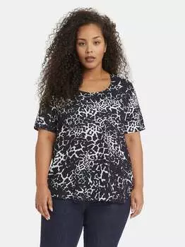 Блузка-Рубашка Samoon, синий