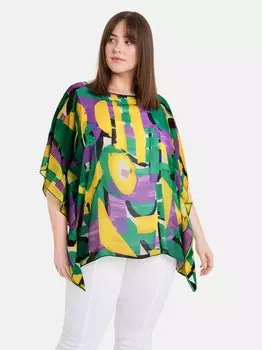 Блузка-Рубашка Samoon, зеленый