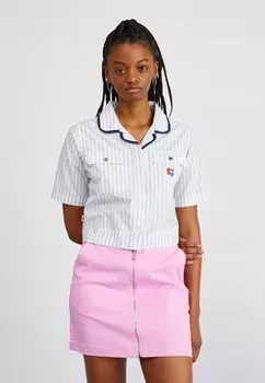 Блузка-рубашка SERENA UTILITY Obey Clothing, цвет good grey multi